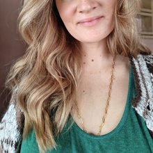 Load image into Gallery viewer, PAPERCLIP CHAIN NECKLACE