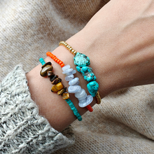 Load image into Gallery viewer, DAINTY NATURAL STONE BRACELET