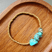 Load image into Gallery viewer, DAINTY NATURAL STONE BRACELET