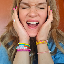 Load image into Gallery viewer, DAINTY PEARL BRACELET SET