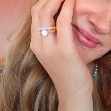 Load image into Gallery viewer, DAINTY PEARL RING