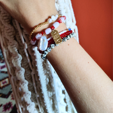 Load image into Gallery viewer, SKINNY BEAD BANGLE