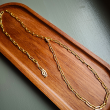 Load image into Gallery viewer, PAPERCLIP CHAIN NECKLACE